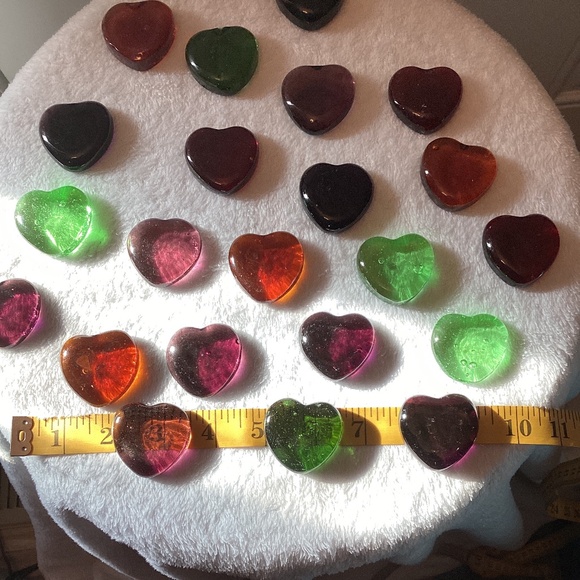 22 Hearts- Crystal Glass Chakra Jewelry Arts and Crafts - Picture 10 of 11